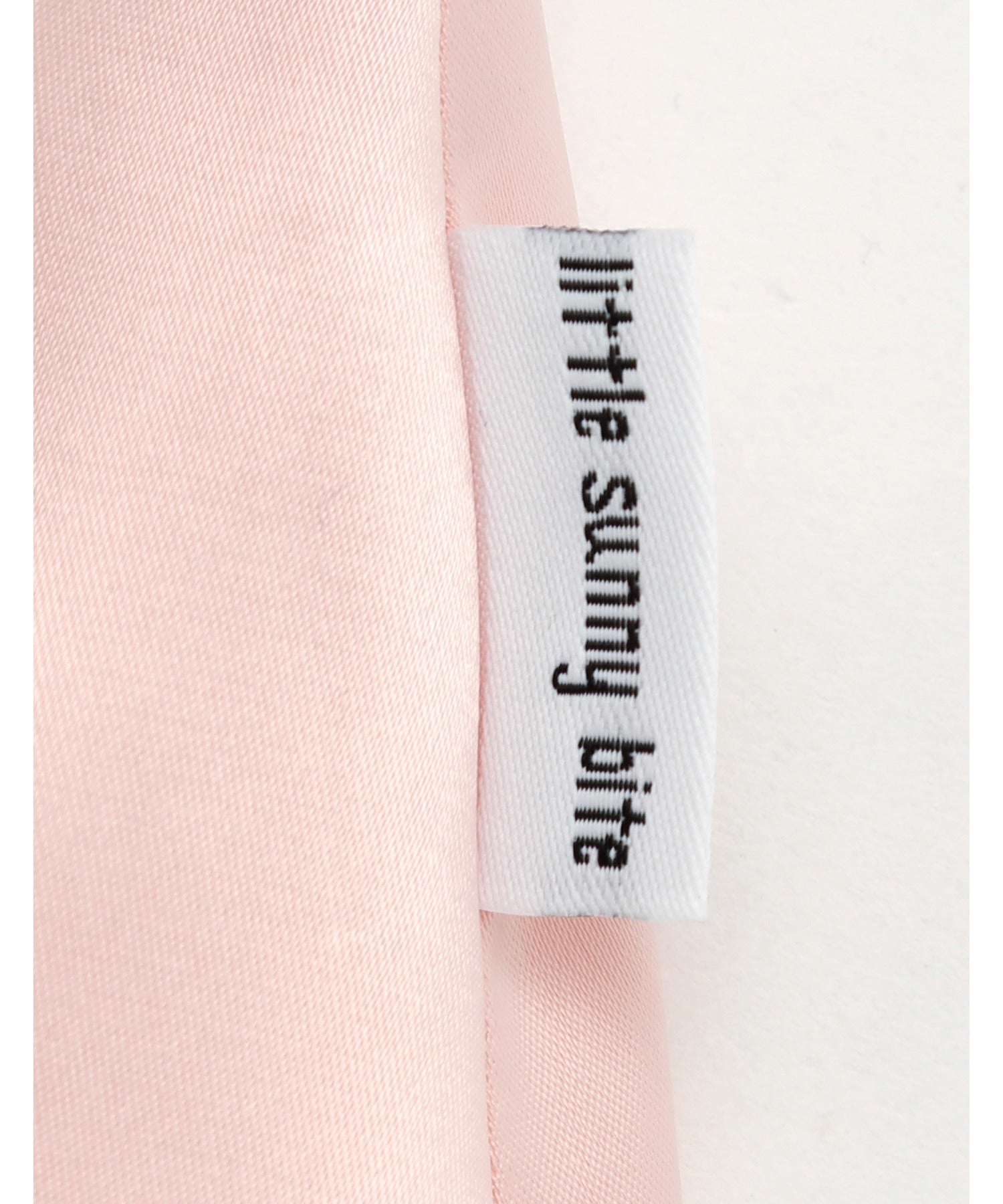 リトルサニーバイト little sunny bite 【little sunny bite】satin sailor dress （ピンク） ピンク