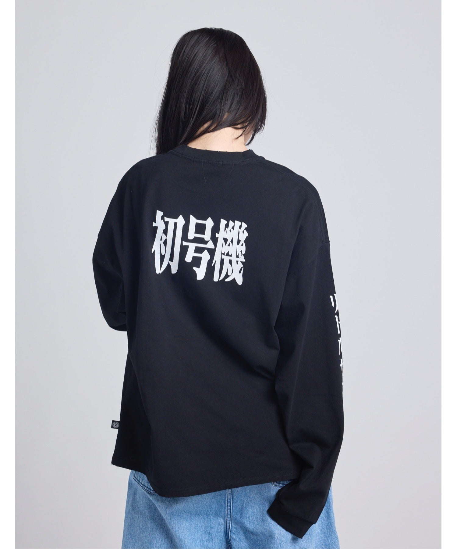 リトルサニーバイト little sunny bite evangelion x little sunny bite long tee （ホワイト） ホワイト