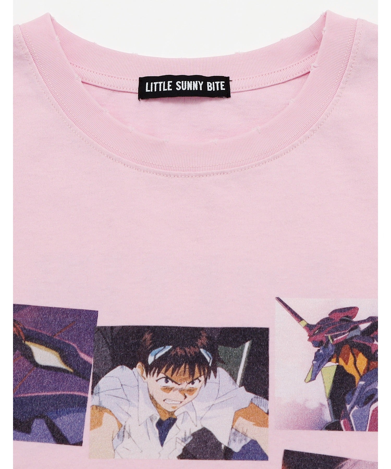 リトルサニーバイト little sunny bite evangelion x little sunny bite long tee （ホワイト） ホワイト