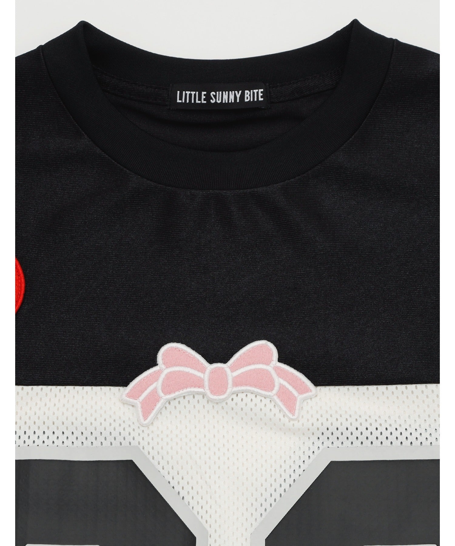 リトルサニーバイト little sunny bite 【little sunny bite】sporty mesh big tee （ホワイト） ホワイト