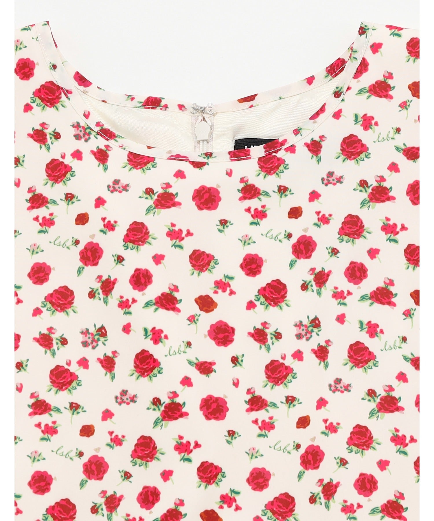 リトルサニーバイト little sunny bite rose nylon mini dress （アイボリー） アイボリー