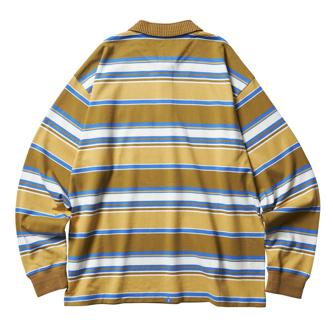 リベレイダース Liberaiders Liberaiders MULTI STRIPE L/S POLO SHIRT（リベレイダース マルチ ストライプ ロングスリーブ ポロシャツ） （BEIGE） BEIGE