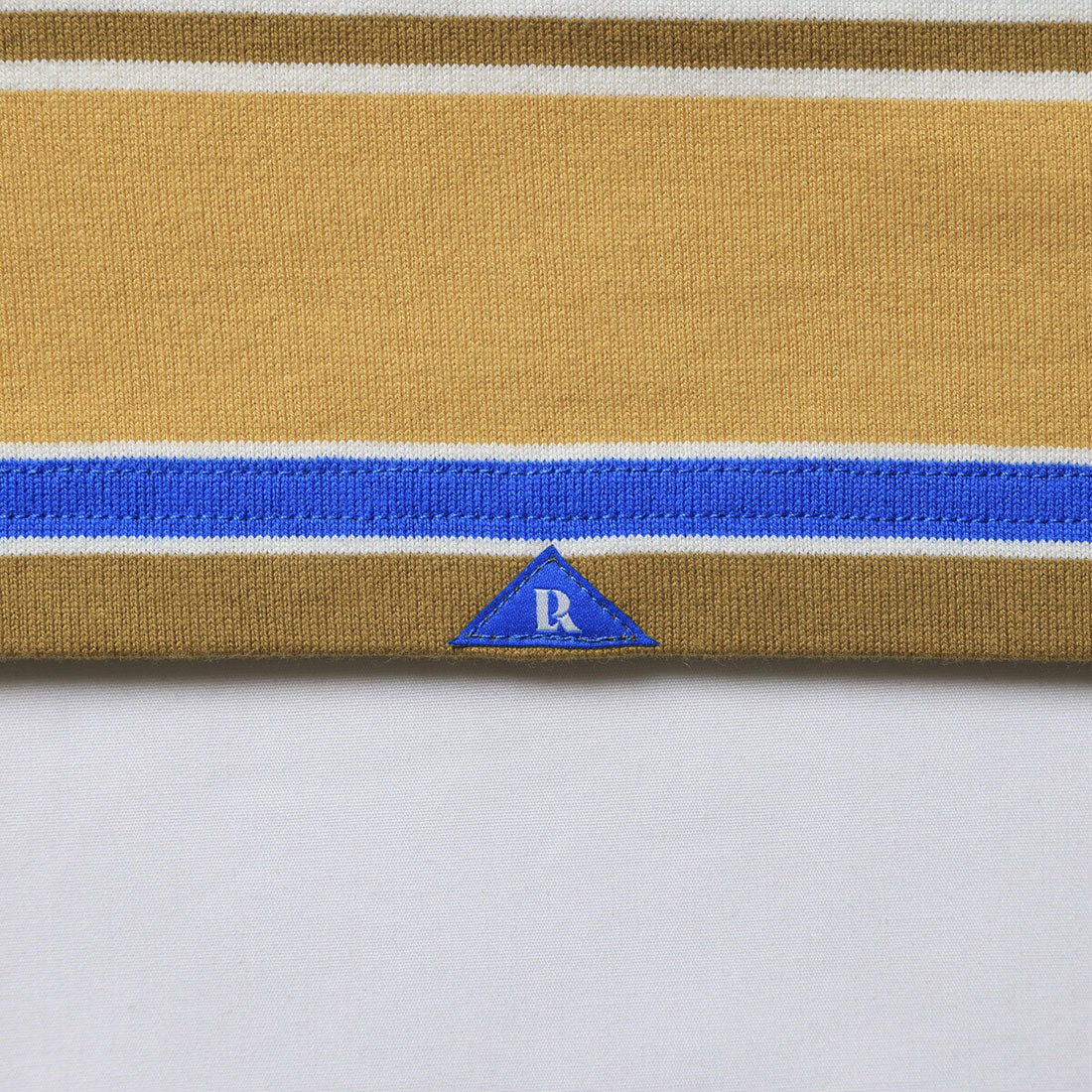 リベレイダース Liberaiders Liberaiders MULTI STRIPE L/S POLO SHIRT（リベレイダース マルチ ストライプ ロングスリーブ ポロシャツ） （BEIGE） BEIGE