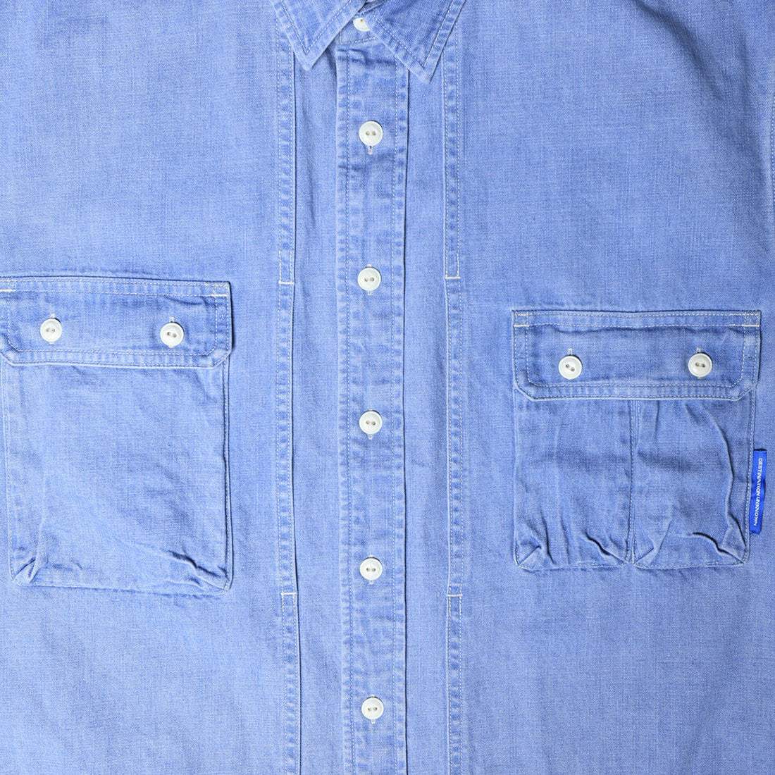 リベレイダース Liberaiders Liberaiders UTILITY DENIM SHIRT（リベレイダース ユーティリティー デニムシャツ） （BLUE） BLUE