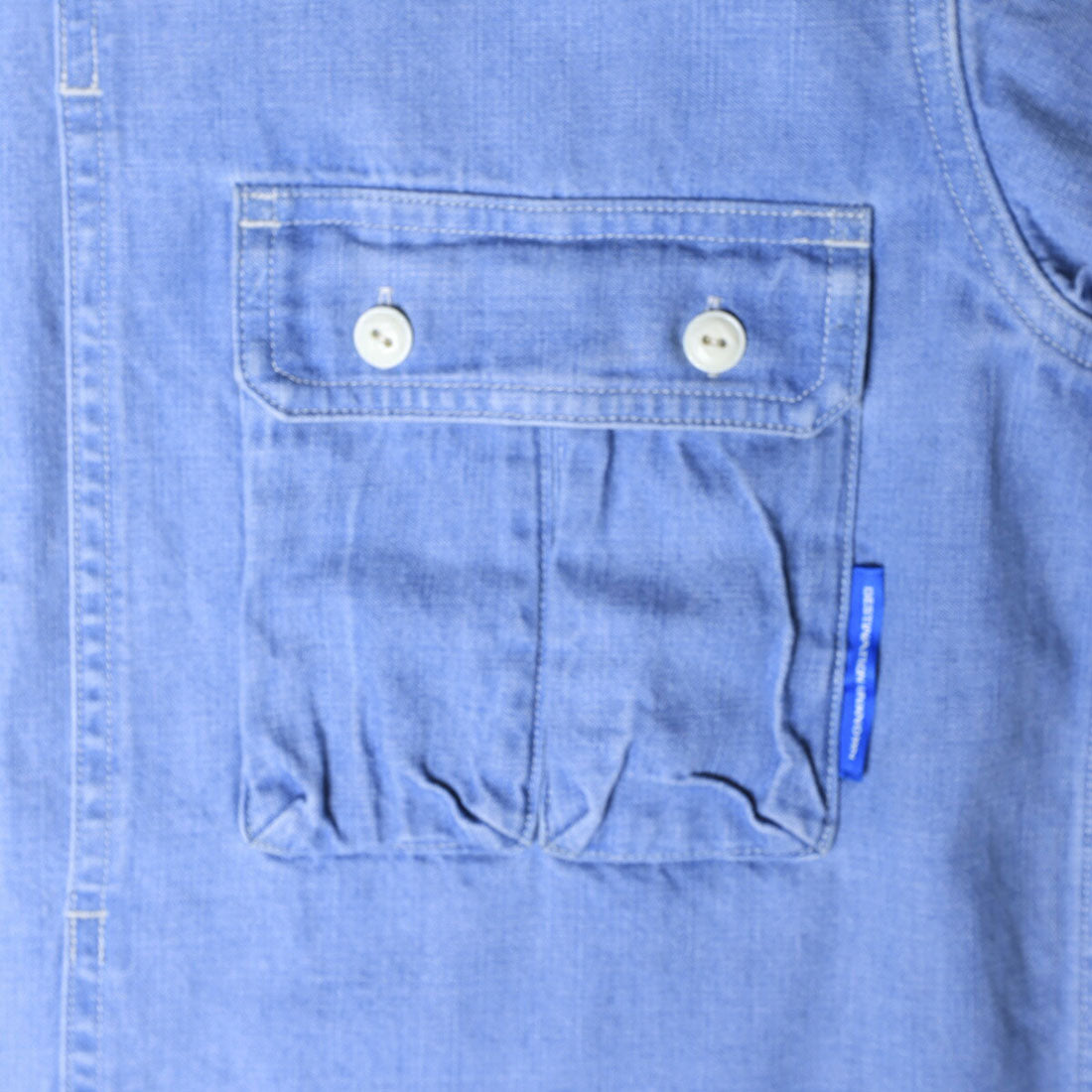リベレイダース Liberaiders Liberaiders UTILITY DENIM SHIRT（リベレイダース ユーティリティー デニムシャツ） （BLUE） BLUE