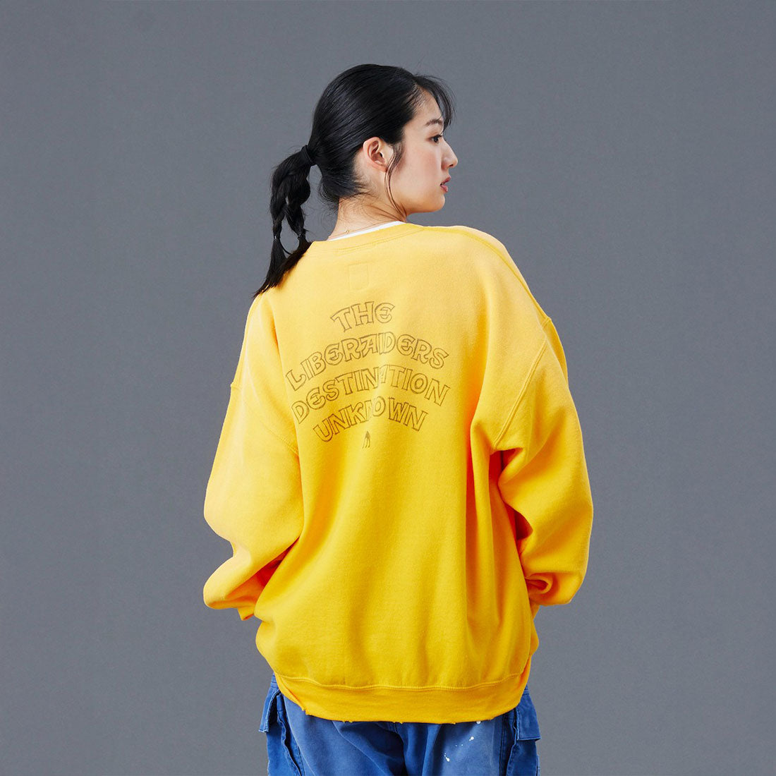 リベレイダース Liberaiders サハラ クルーネック（SAHARA CREWNECK） （YELLOW） YELLOW