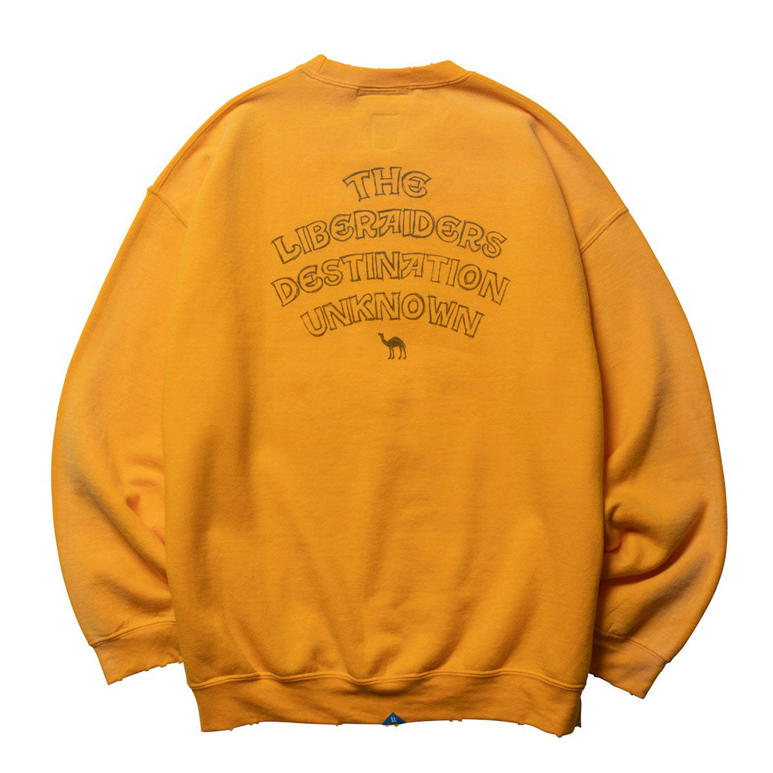 リベレイダース Liberaiders サハラ クルーネック（SAHARA CREWNECK） （YELLOW） YELLOW