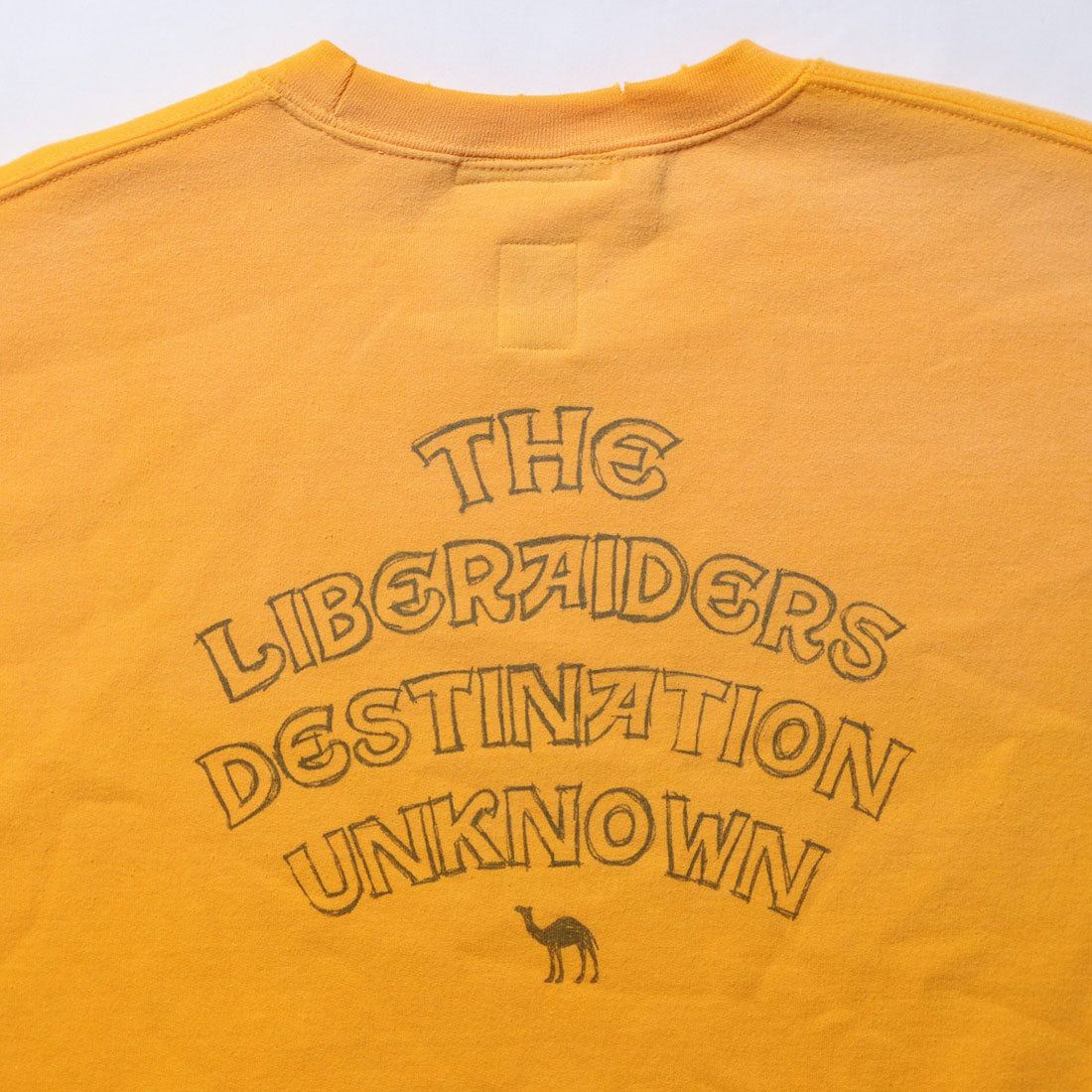リベレイダース Liberaiders サハラ クルーネック（SAHARA CREWNECK） （YELLOW） YELLOW