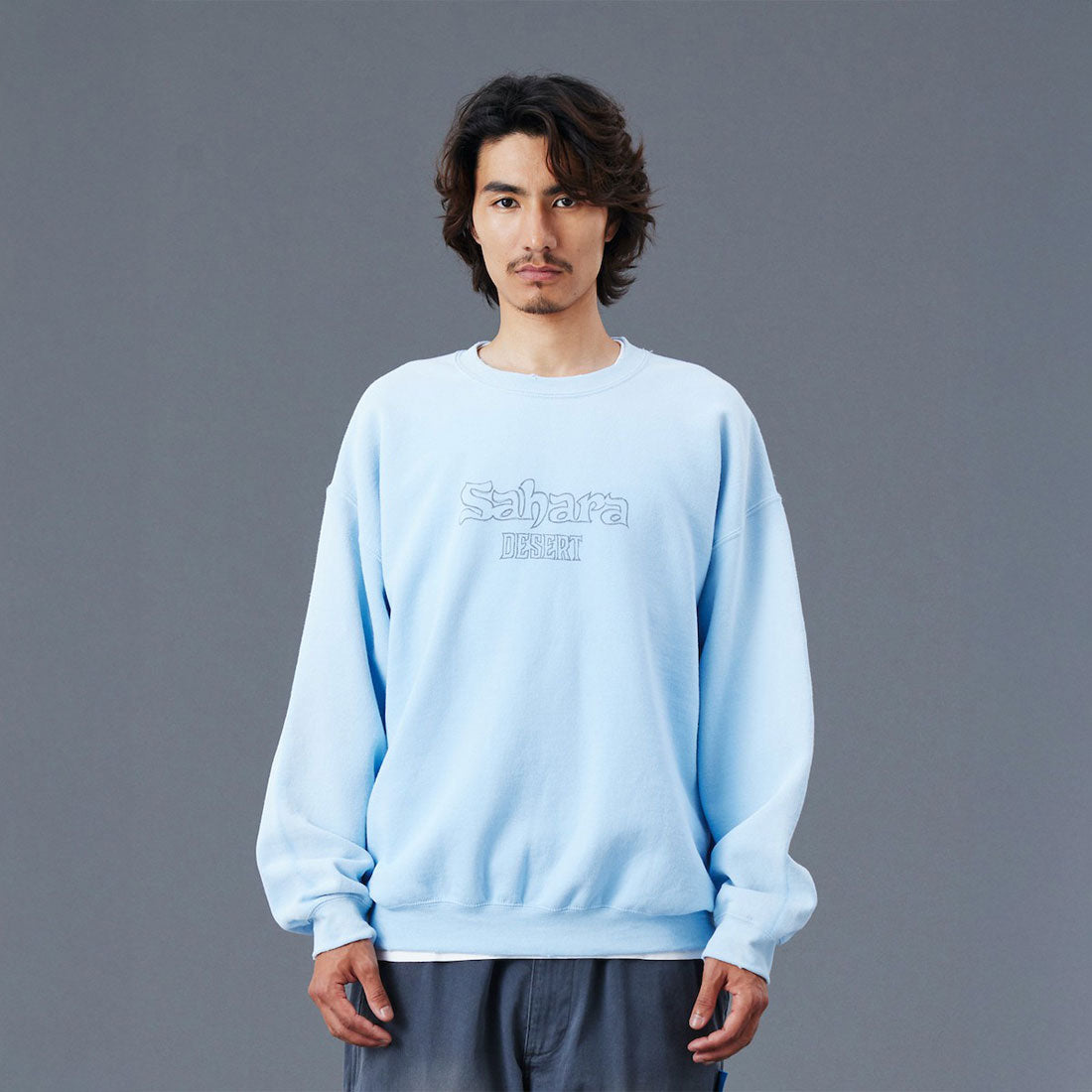 リベレイダース Liberaiders サハラ クルーネック（SAHARA CREWNECK） （BLUE） BLUE