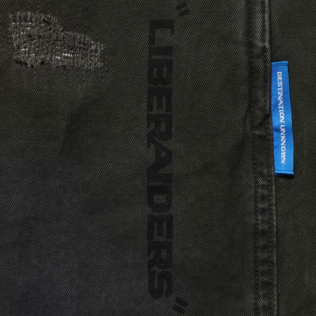 リベレイダース Liberaiders ハンドライティング プリント チノ サルエルパンツ（HANDWRITING PRINT CHINO SARROUEL PANTS） （GREEN） GREEN