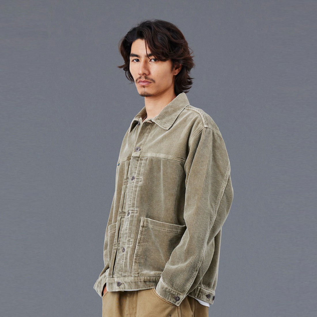 リベレイダース Liberaiders ガーメントダイ コーデュロイ ジャケット（GARMENT DYED CORDUROY JACKET） （BEIGE） BEIGE