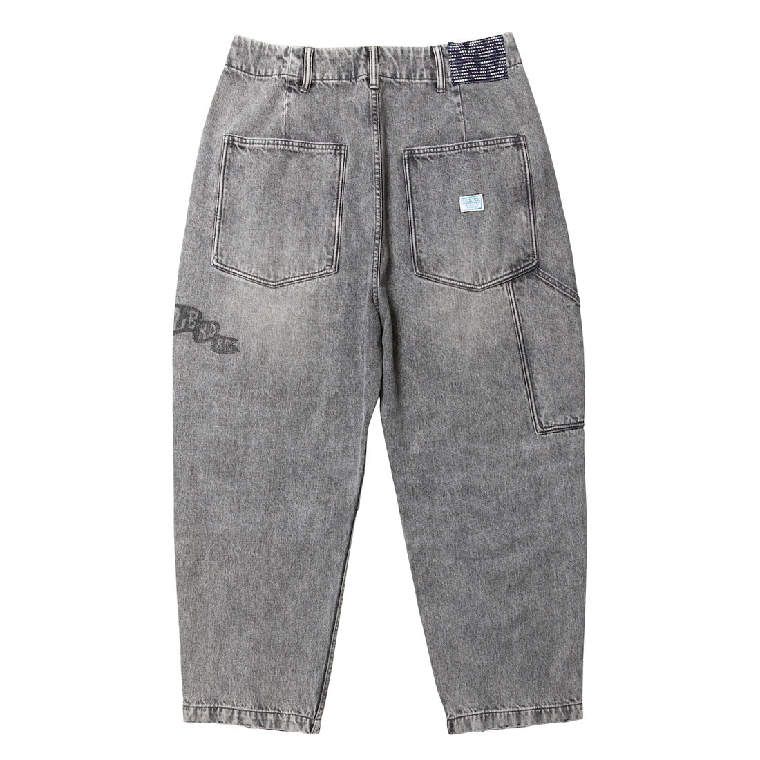リベレイダース Liberaiders ダメージド デニム サルエル パンツ（DAMAGED DENIM SARROUEL PANTS） （BLACK） BLACK