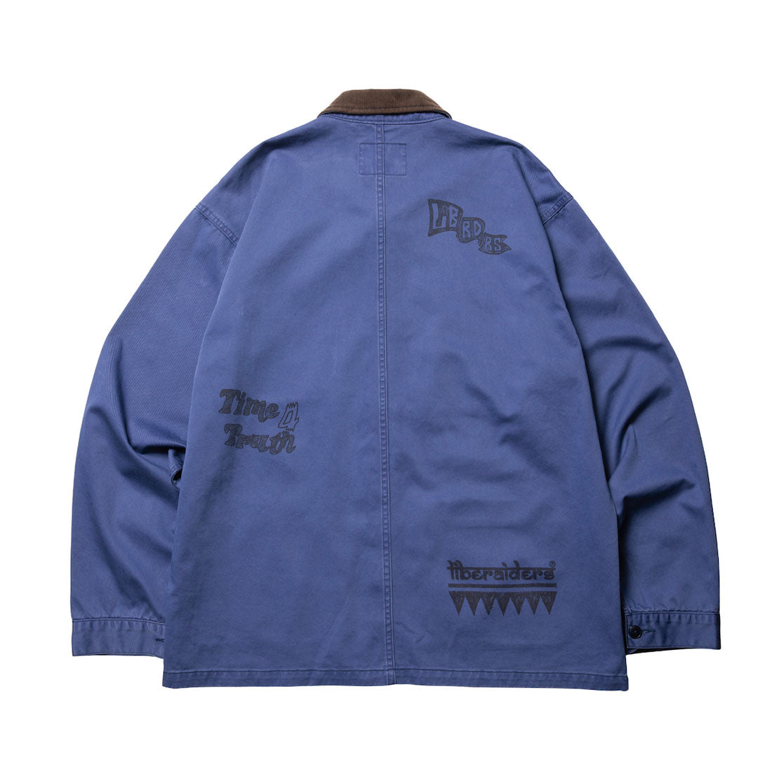 リベレイダース Liberaiders ハンドライティング プリント カバーオール（HANDWRITING PRINT COVERALL） （NAVY） NAVY