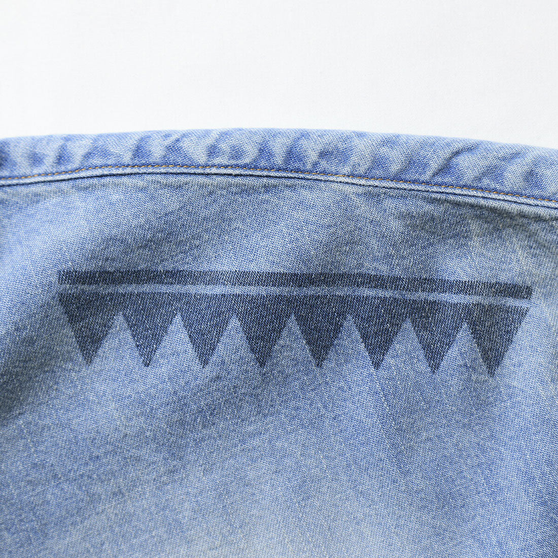 リベレイダース Liberaiders Liberaiders TRIBAL DENIM SHIRT（リベレイダース トライバル デニム シャツ） （BLUE） BLUE