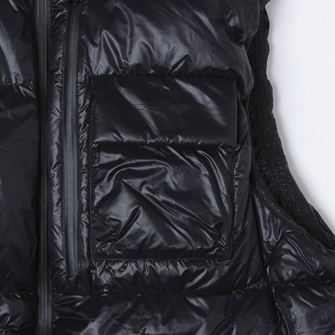 リベレイダース Liberaiders NANGA × Liberaiders RIPSTOP NYLON DOWN VEST（ナンガ×リベレイダース リップストップ ナイロン ダウン ベスト） （BLACK） BLACK