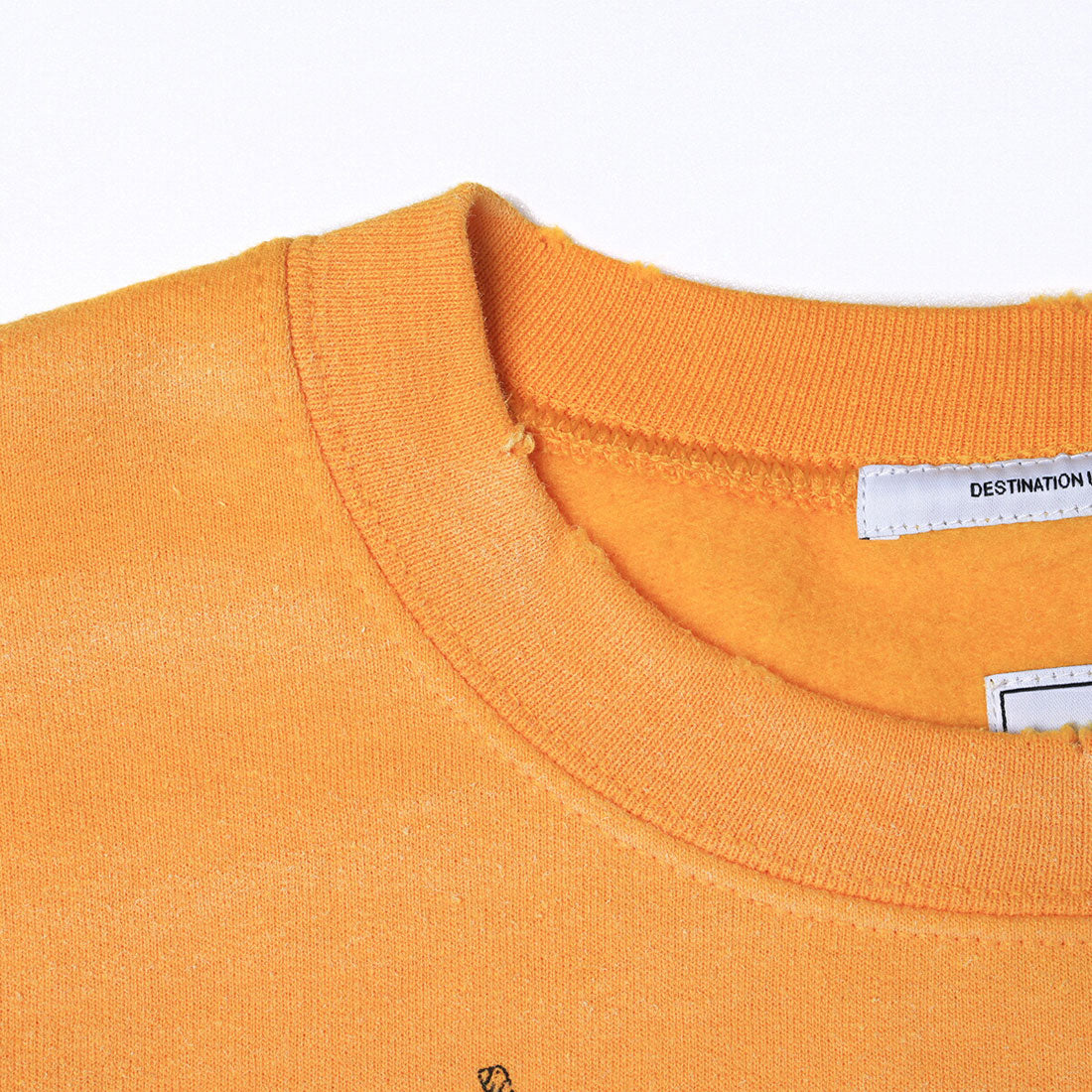 リベレイダース Liberaiders Liberaiders HANDWRITING PRINT CREWNECK（リベレイダース ハンドライティング プリント クルーネック） （YELLOW） YELLOW
