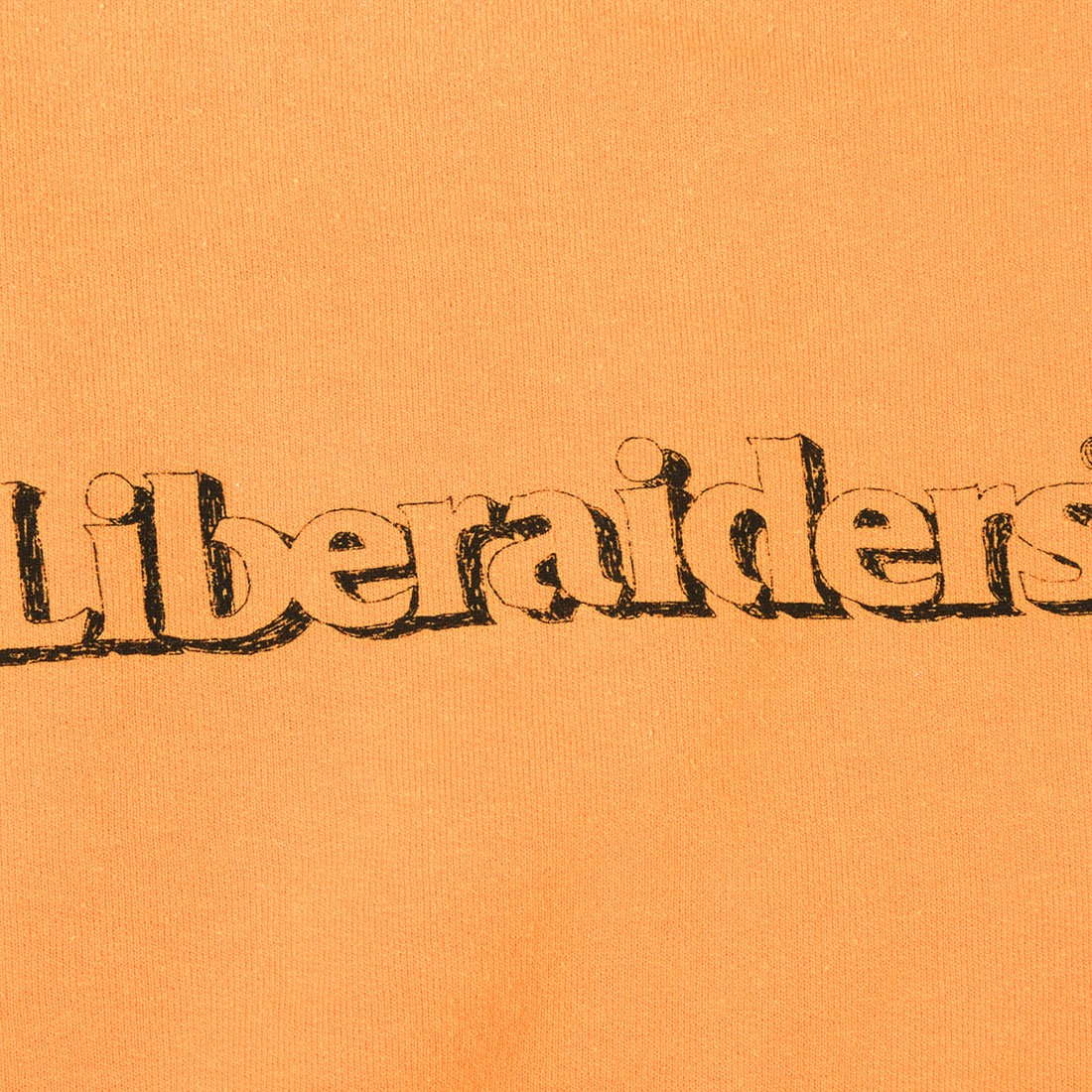 リベレイダース Liberaiders Liberaiders HANDWRITING PRINT CREWNECK（リベレイダース ハンドライティング プリント クルーネック） （YELLOW） YELLOW