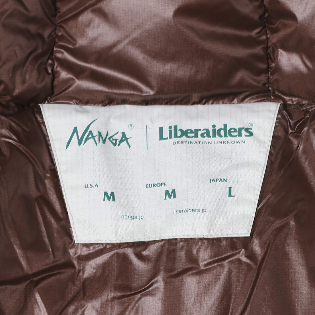リベレイダース Liberaiders NANGA × Liberaiders AURORA TACTICAL DOWN JACKET（ナンガ×リベレイダース オーロラ タクティカル ダウンジャケット） （IVORY） IVORY