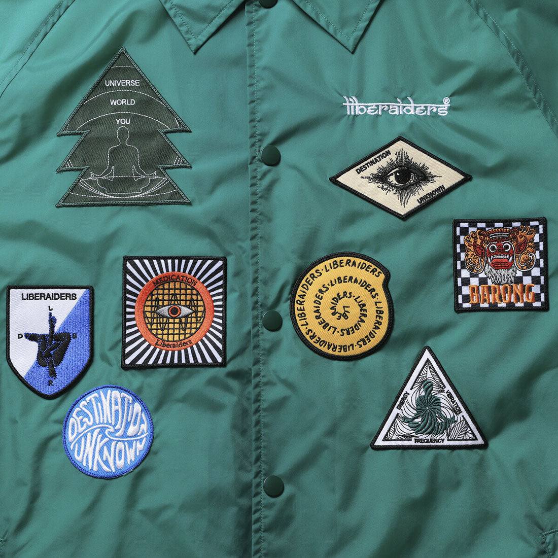 リベレイダース Liberaiders Liberaiders PATCH COACH JACKET（リベレイダース パッチ コーチジャケット） （GREEN） GREEN