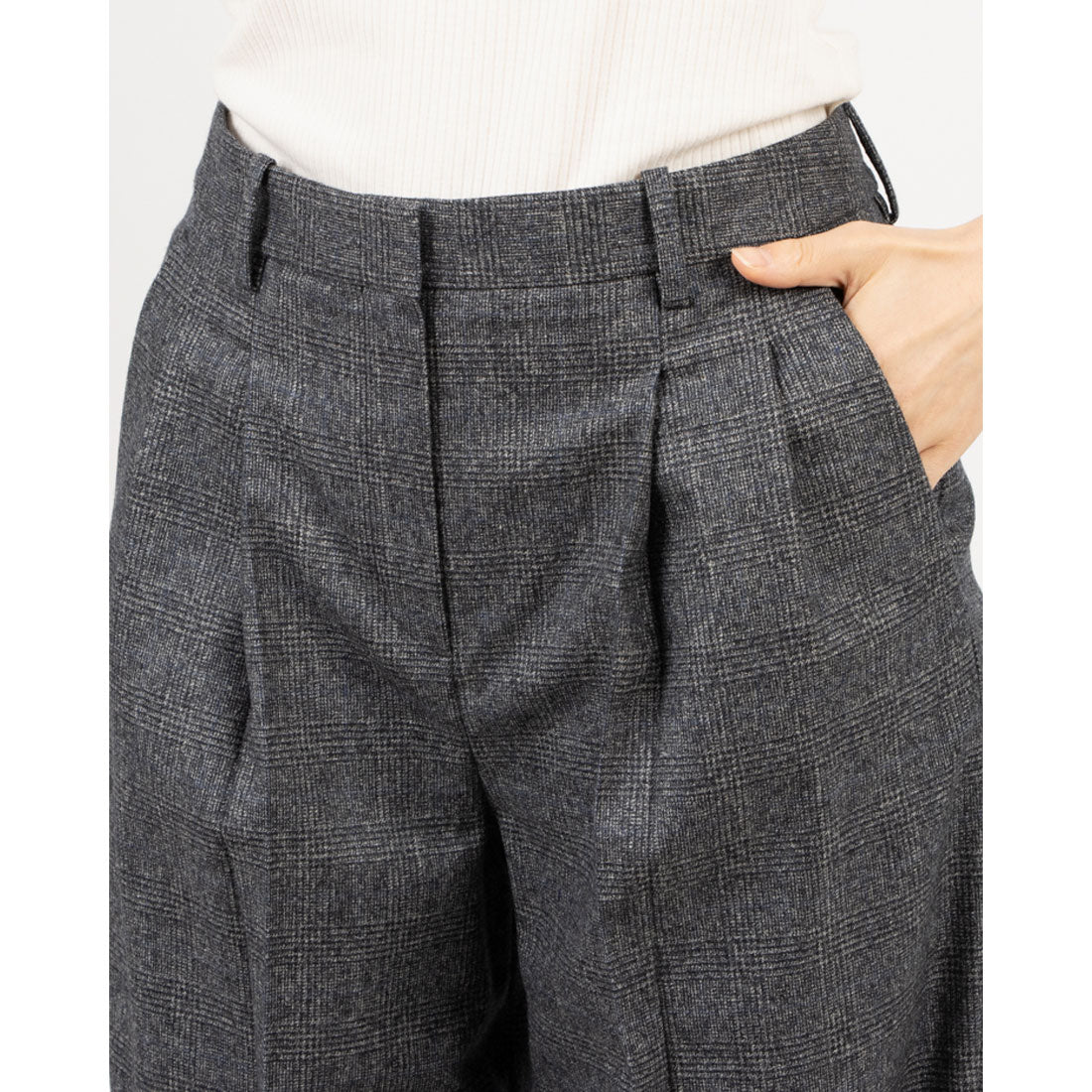 Theory luxe PLAID FLANNE ALEXA