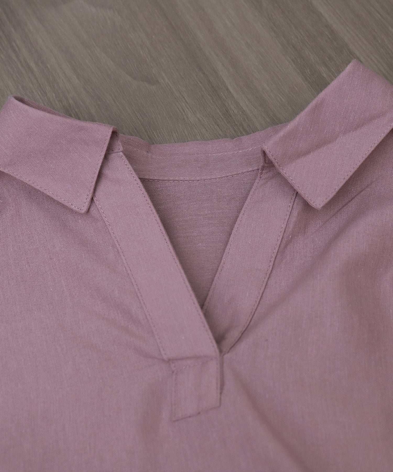 リベル モア libelle more 【抗菌・UVカット・吸水速乾】「やわさらリネン」スキッパーシャツ （ピンク） ピンク