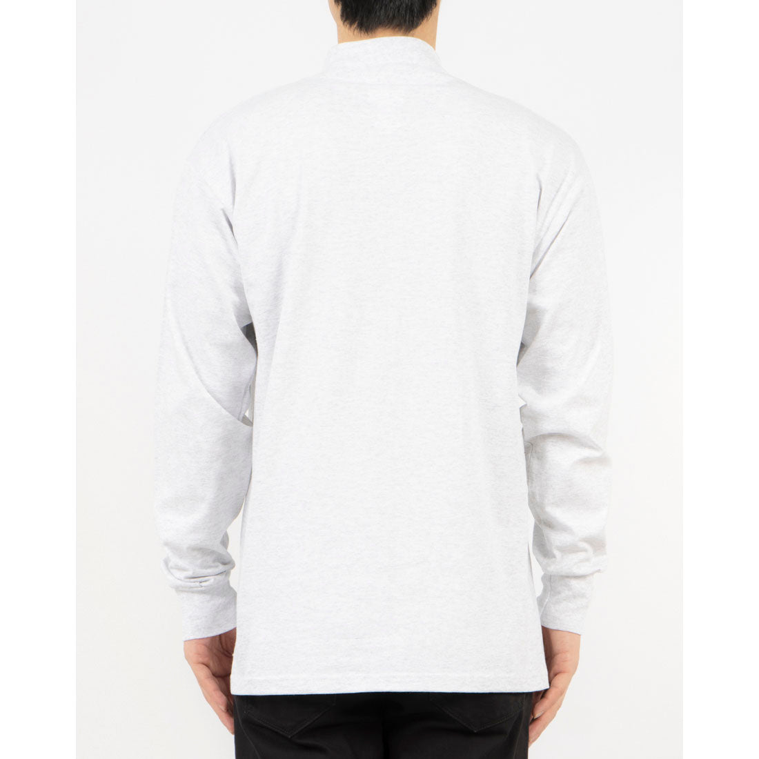 ライフウェア LIFEWEAR LIFEWEAR MOCK NECK LONG SLEEVE TSHIRTSライフウェア モックネック ロングスリーブT （アッシュ） アッシュ