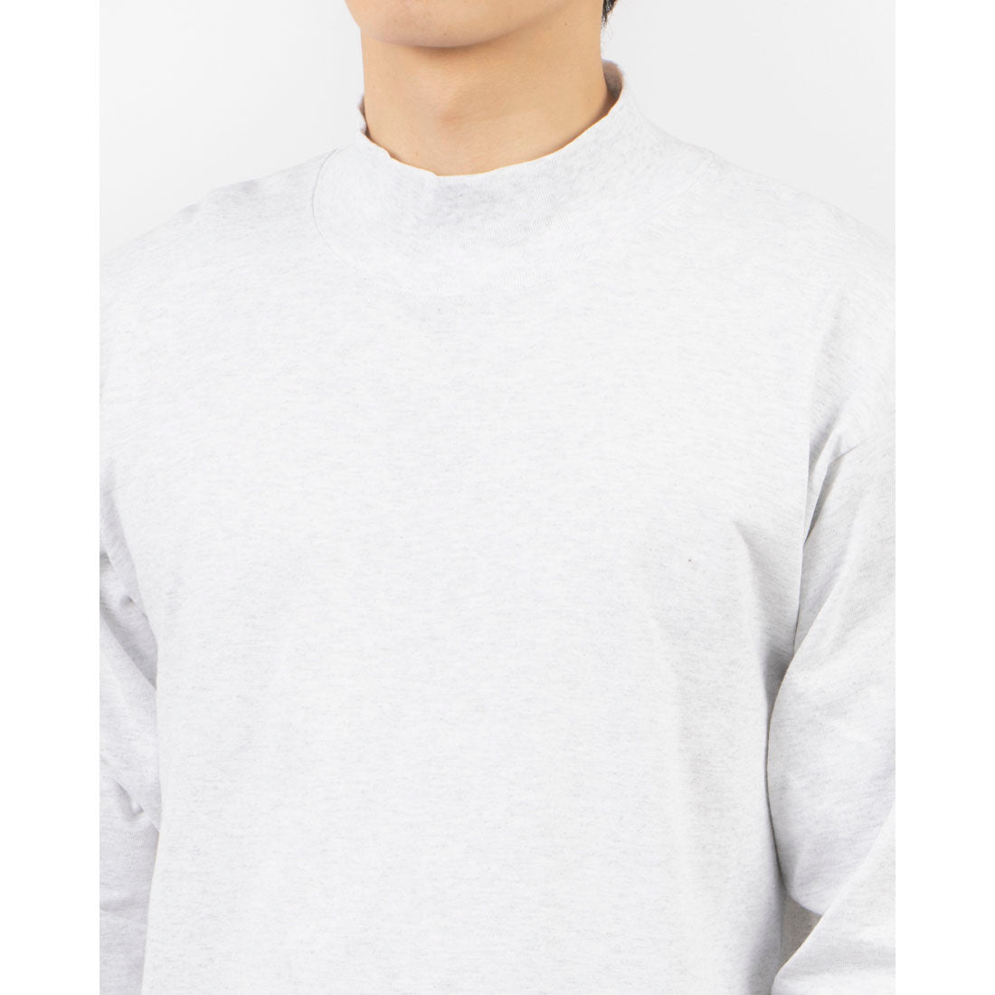 ライフウェア LIFEWEAR LIFEWEAR MOCK NECK LONG SLEEVE TSHIRTSライフウェア モックネック ロングスリーブT （アッシュ） アッシュ