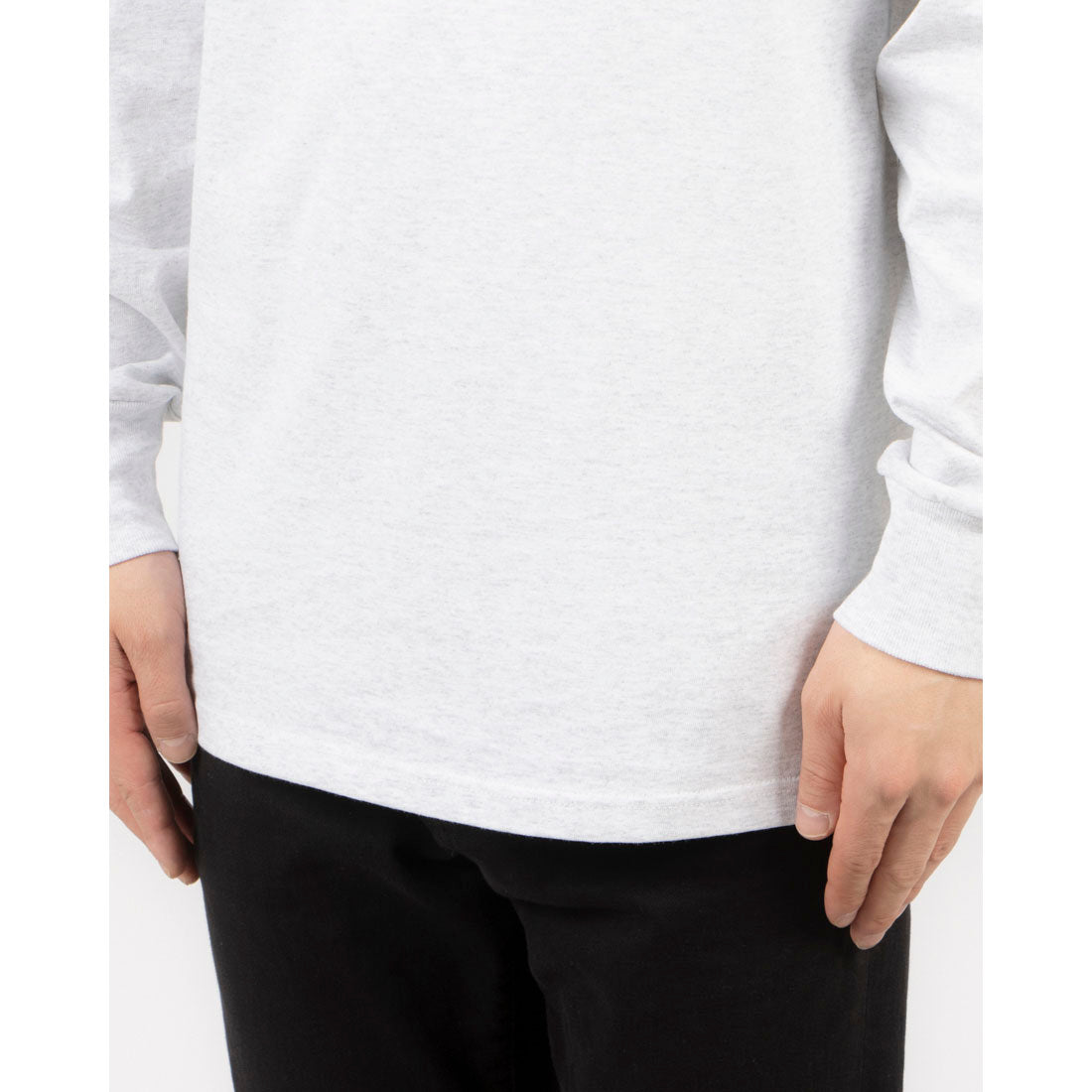 ライフウェア LIFEWEAR LIFEWEAR MOCK NECK LONG SLEEVE TSHIRTSライフウェア モックネック ロングスリーブT （アッシュ） アッシュ