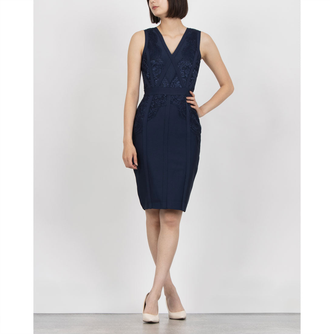 リプシーロンドン LIPSY LONDON ワンピース （Navy） Navy