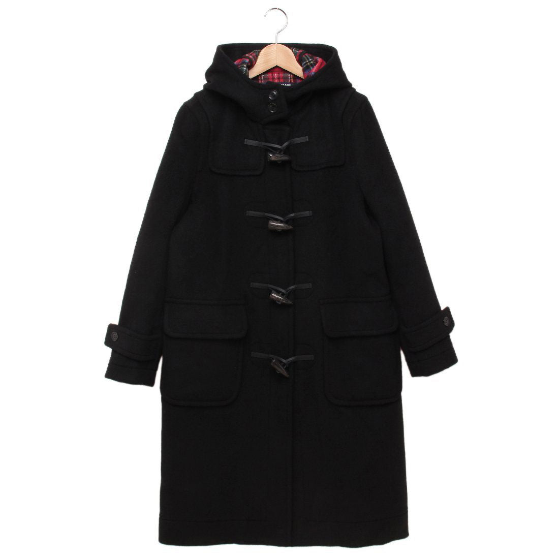 ロンドントラディション LONDON TRADITION コート ダッフルコート メルトン ブラック レディース LONDON TRADITION M11 LT65 （BLACK RS） BLACK RS