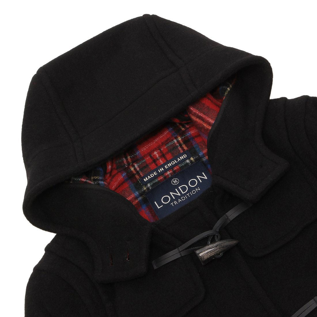ロンドントラディション LONDON TRADITION コート ダッフルコート メルトン ブラック レディース LONDON TRADITION M11 LT65 （BLACK RS） BLACK RS