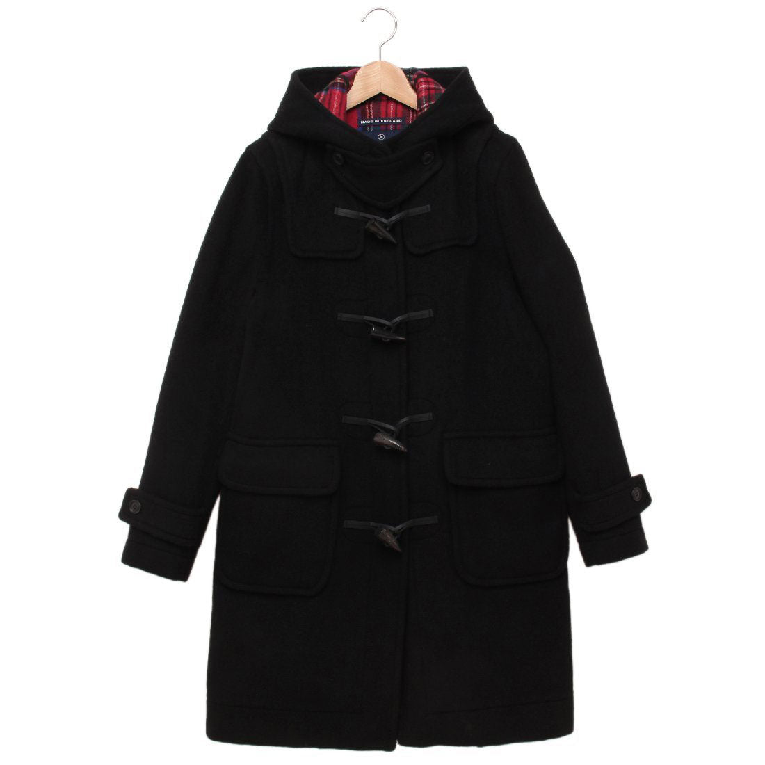 ロンドントラディション LONDON TRADITION コート エリカ ダッフルコート メルトン ブラック レディース LONDON TRADITION ERICA LT65 （BLACK RS） BLACK RS