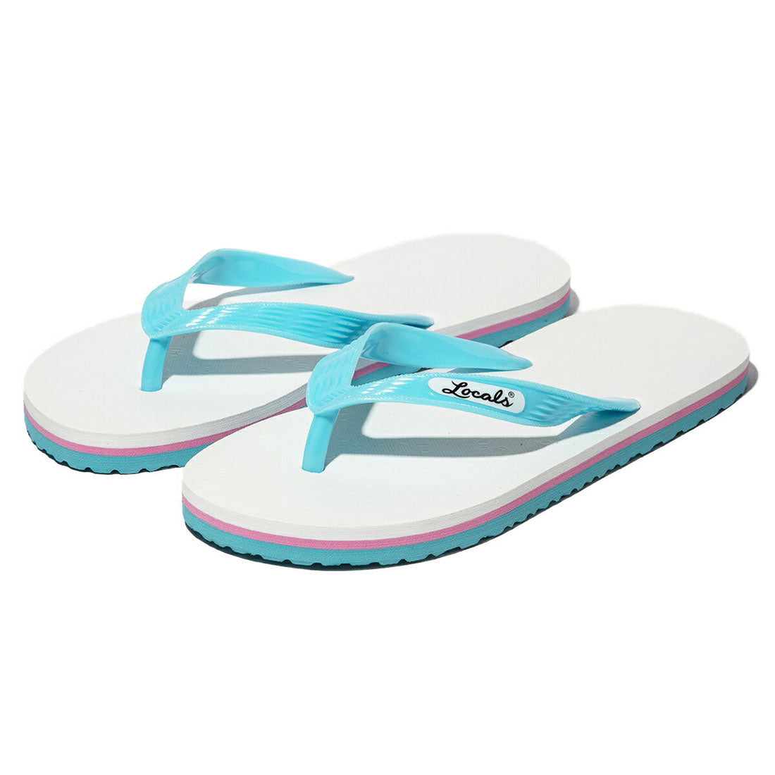 ローカルズ Locals LOCALS STRIPE SLIPPA（ローカルズ ストライプ スリッパ） （WHITE） WHITE