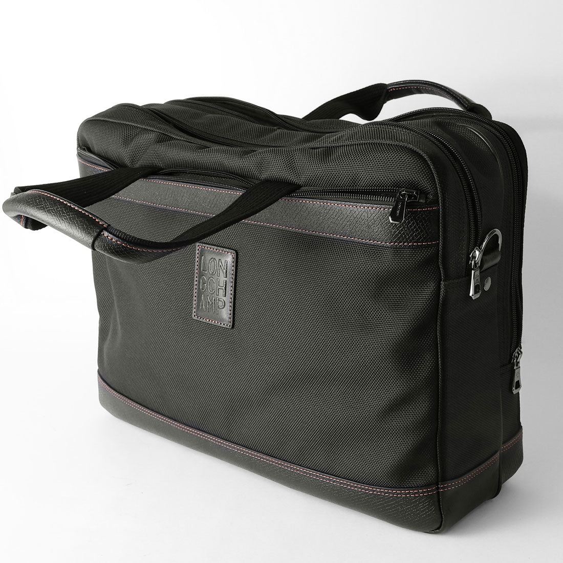 ロンシャン LONGCHAMP ブリーフケース ボックスフォード PORTE DOCUMENT 1487 080 001 （ブラック） ブラック