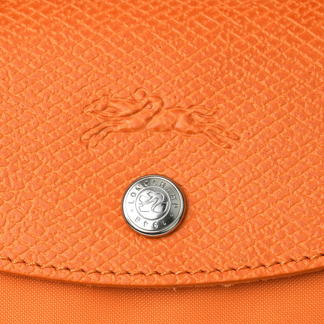 LONGCHAMP handbag Le Pliage green top handle bag size S 1621 919 P54 ORANGE