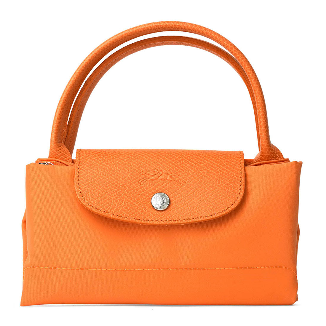 LONGCHAMP handbag Le Pliage green top handle bag size S 1621 919 P54 ORANGE