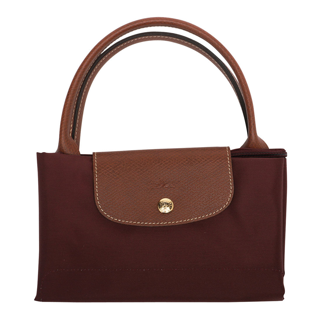 LONGCHAMP Le Pliage Top Handle Bag M Size 1623 089 P87 BORDEAUX