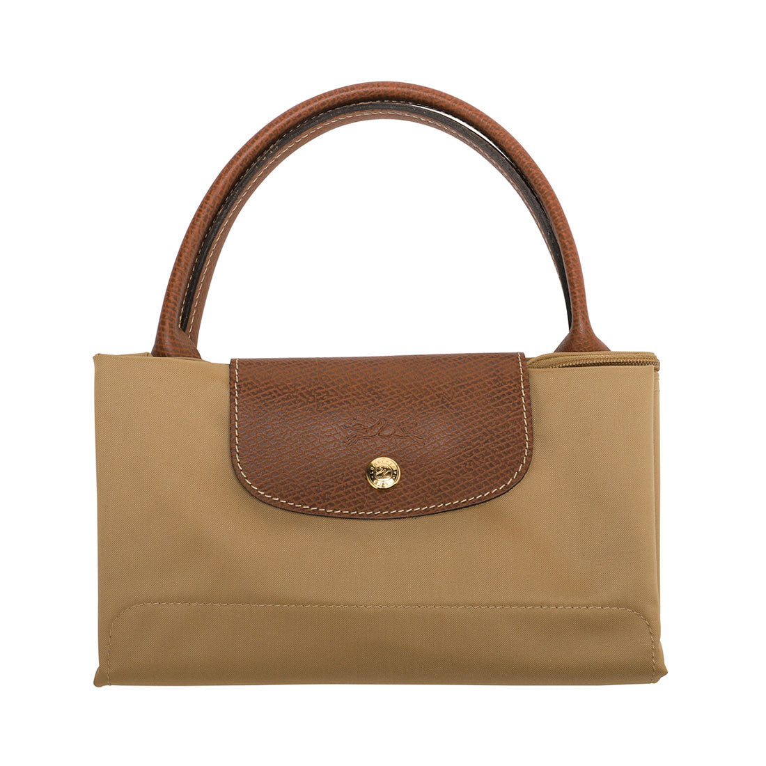 LONGCHAMP Handbag Le Pliage Top Handle Bag M Size 1623 089 P86 FAWN