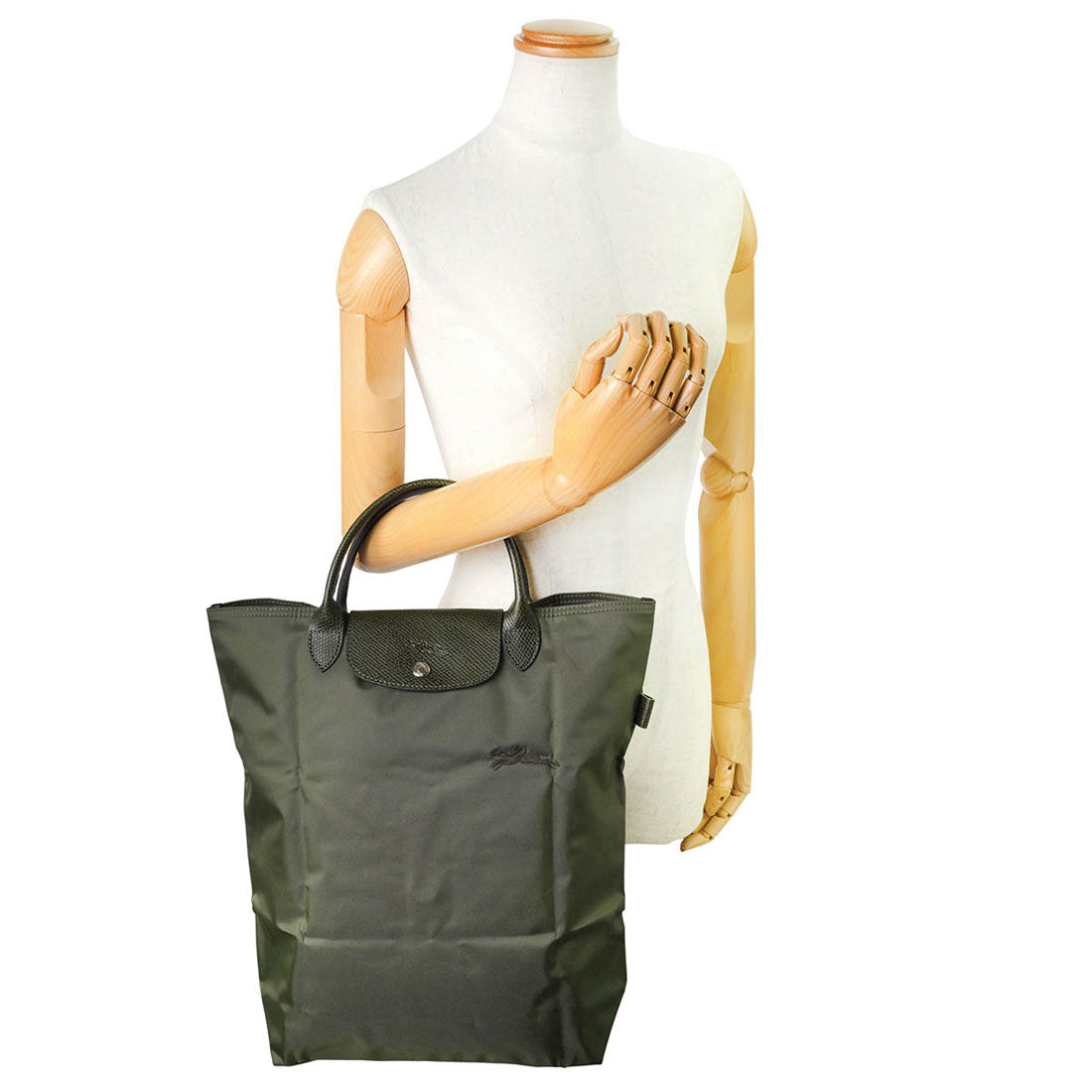 LONGCHAMP Handbag Le Pliage green Shopping Bag M Size 10168 919 479 FOREST
