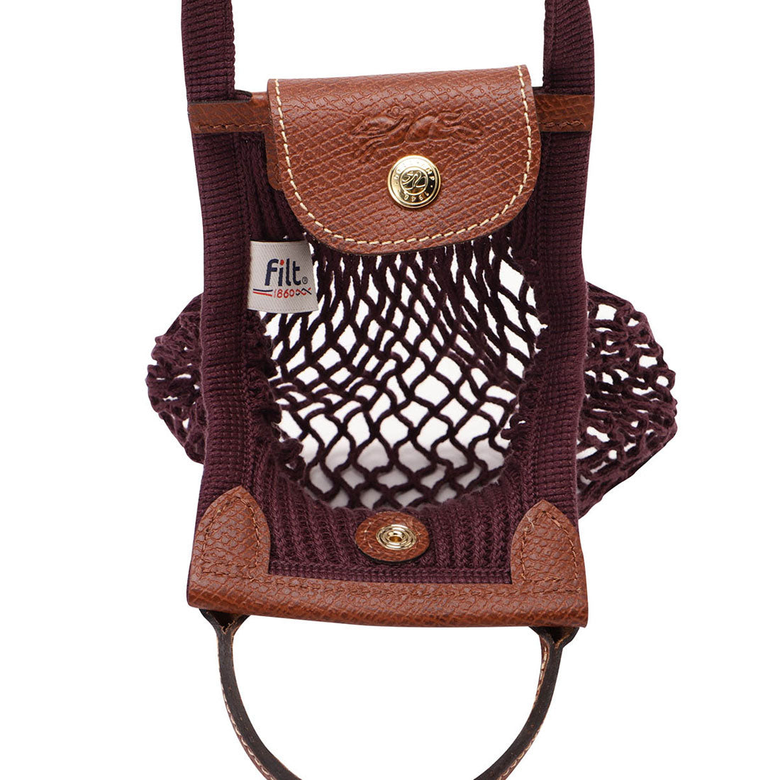 LONGCHAMP Shoulder Bag Le Pliage File Crossbody Bag 10139 HVH 061 AUBERGINE