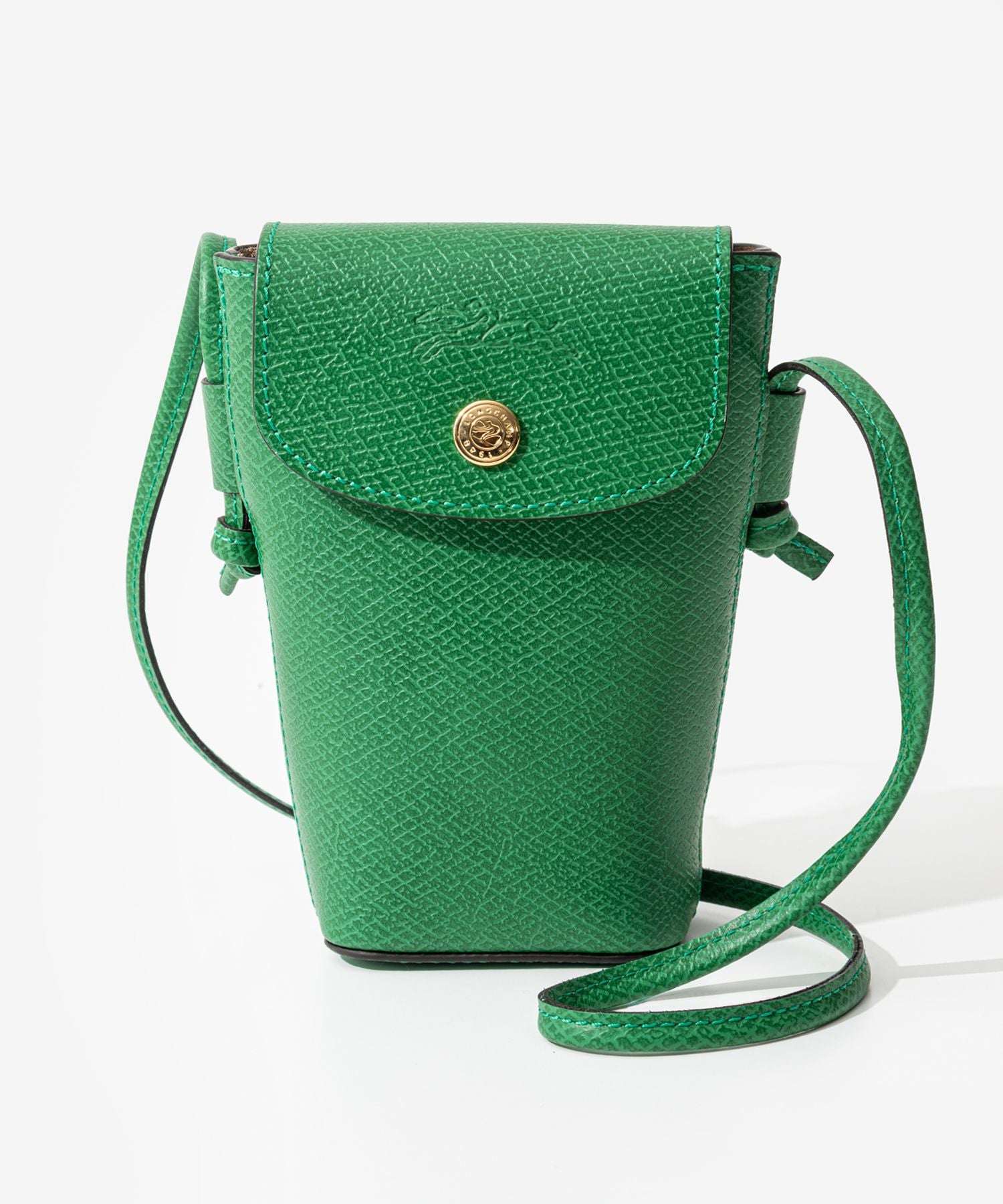 LONGCHAMP LONGCHAMP Epure Phone case with leather lace smartphone case