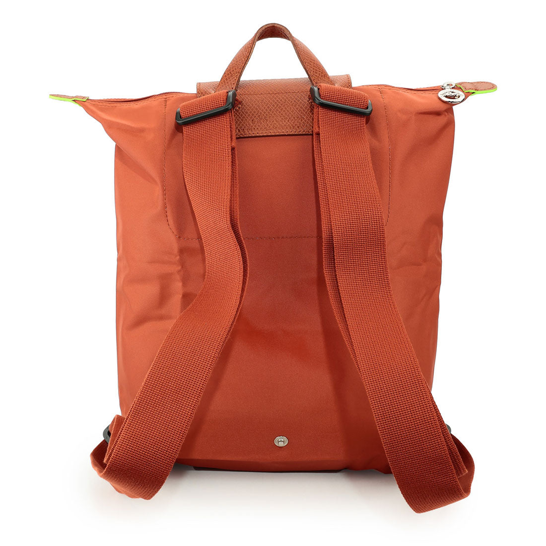 【新品未使用】ロンシャン リュック オレンジ ロンシャン LONGCHAMP リュックサック ル プリアージュ グリーン
