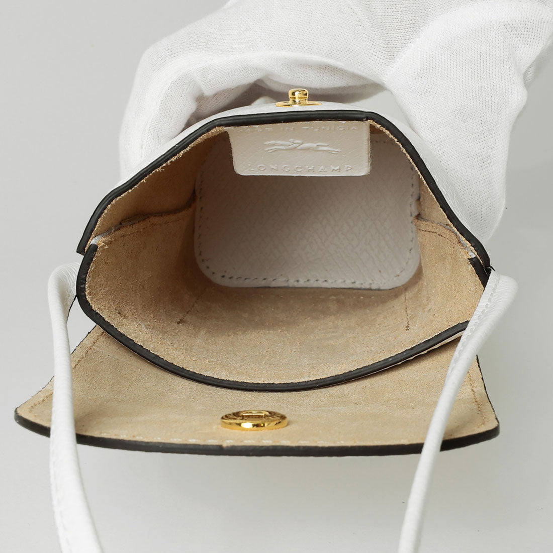 ロンシャン LONGCHAMP ショルダーバッグ エピュレ ショルダーポーチ 34193 HYZ 707 BLANC （ブラン） ブラン