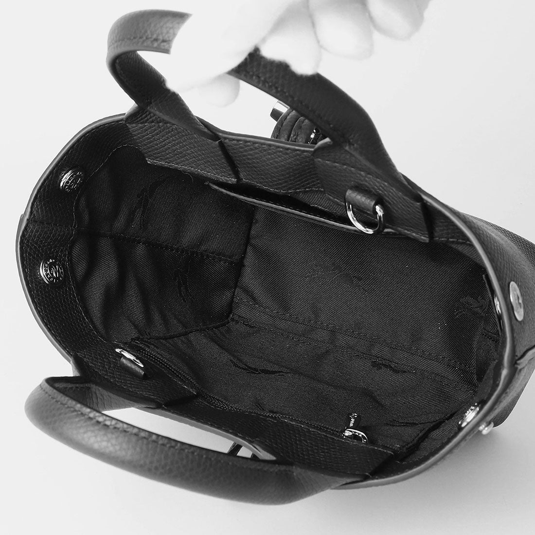 ロンシャン LONGCHAMP ショルダーバッグ ル ロゾ トップハンドルバッグ XSサイズ 10278 HFP 001 BLACK （ブラック） ブラック