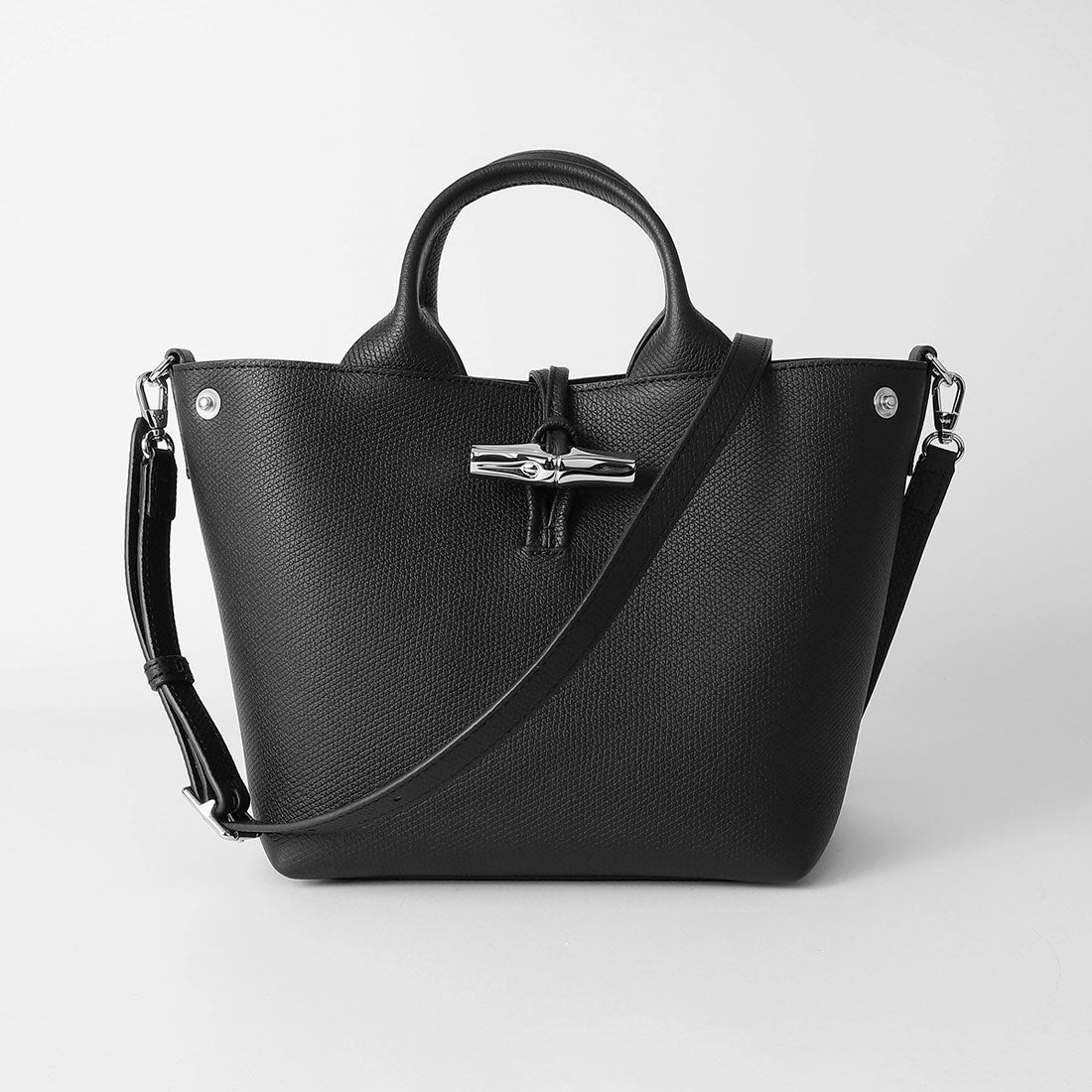 ロンシャン LONGCHAMP ショルダーバッグ ル ロゾ トップハンドルバッグ Sサイズ 10273 HFP 001 BLACK （ブラック） ブラック