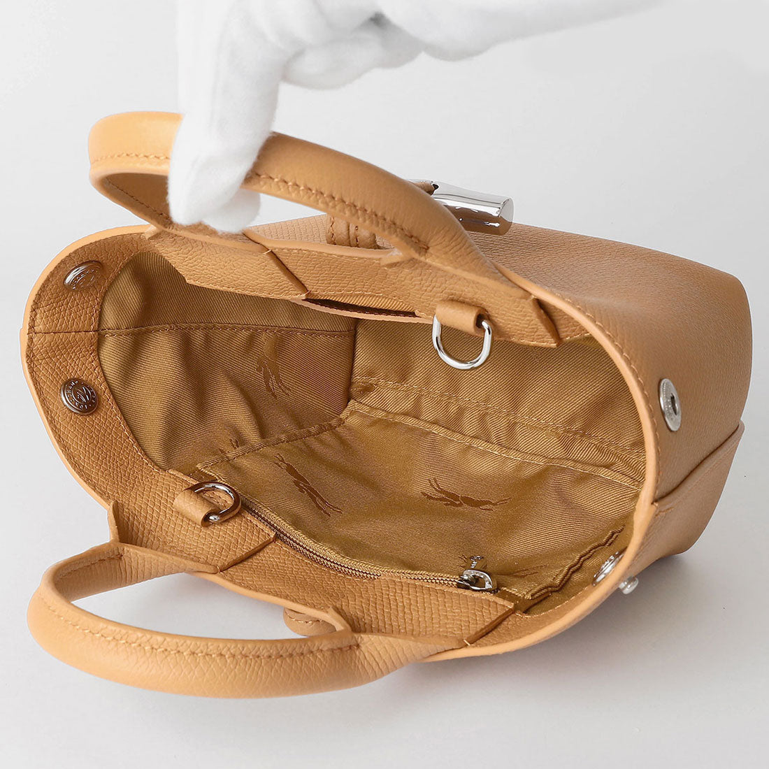 ロンシャン LONGCHAMP ショルダーバッグ ル ロゾ トップハンドルバッグ XSサイズ 10278 HFP 371 WALNUT （ウォルナット） ウォルナット