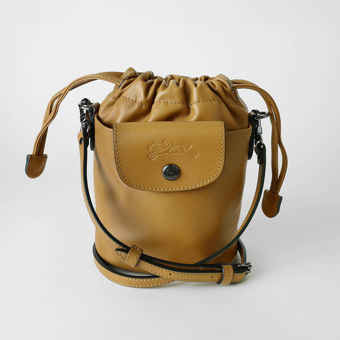 ロンシャン LONGCHAMP ショルダーバッグ ル プリアージュ エクストラ XS バケットバッグ 10317 987 004 TOBACCO （タバコ） タバコ