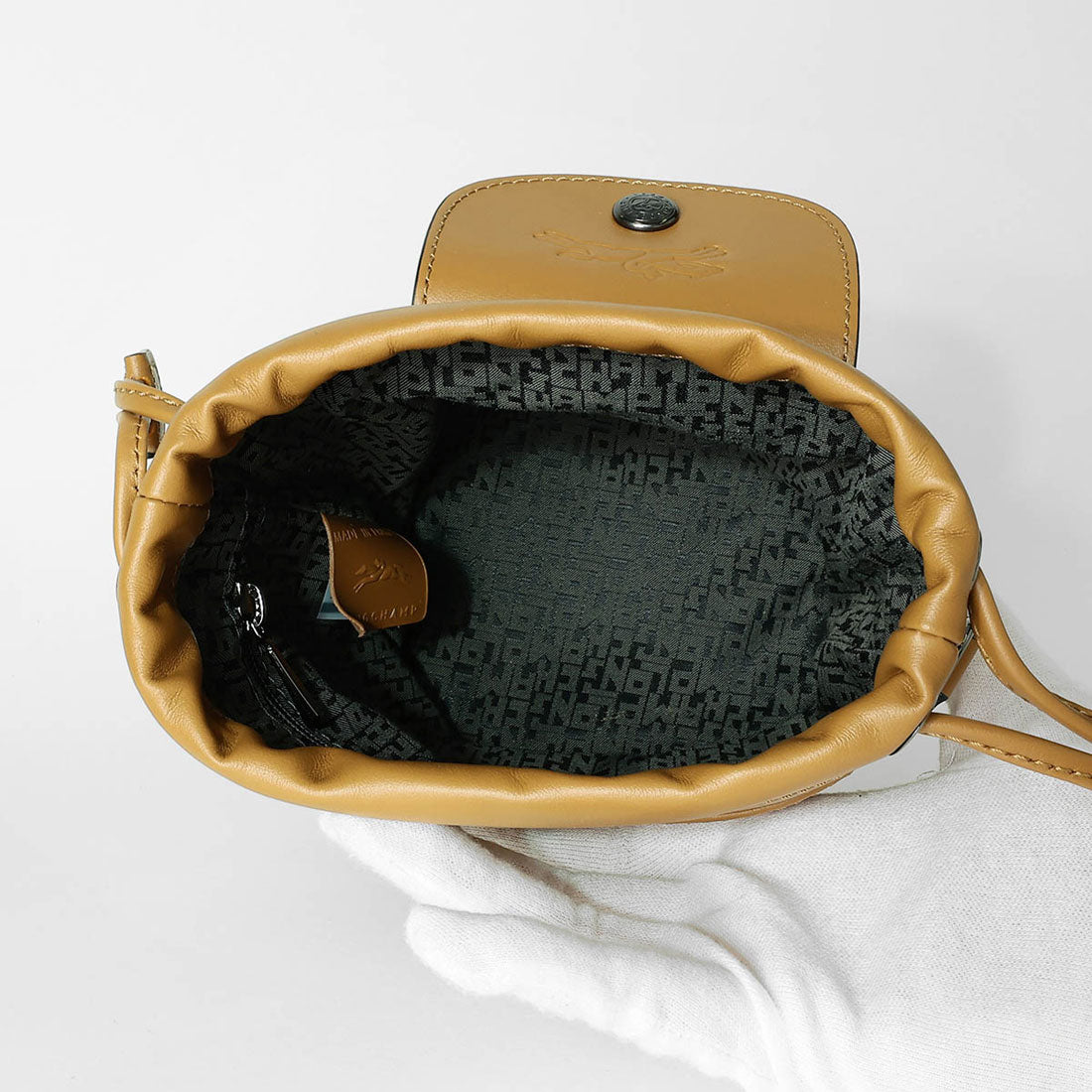 ロンシャン LONGCHAMP ショルダーバッグ ル プリアージュ エクストラ XS バケットバッグ 10317 987 004 TOBACCO （タバコ） タバコ