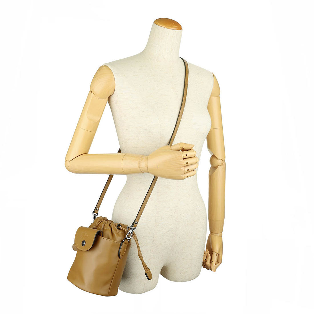 ロンシャン LONGCHAMP ショルダーバッグ ル プリアージュ エクストラ XS バケットバッグ 10317 987 004 TOBACCO （タバコ） タバコ