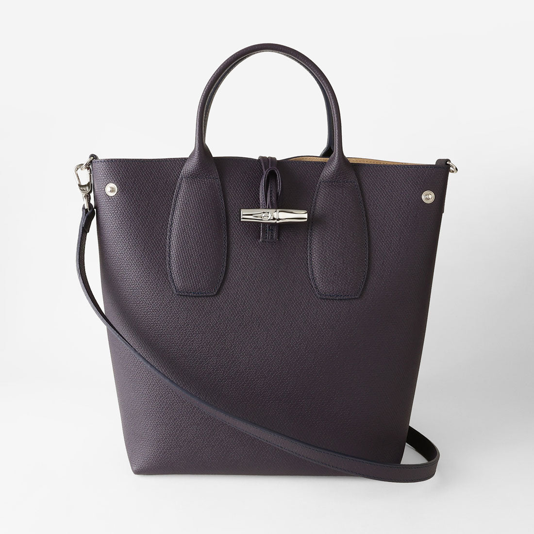 ロンシャン LONGCHAMP トートバッグ ル ロゾ クロスボディバッグ Mサイズ 10228 HPN 645 PURPLE （パープル） パープル
